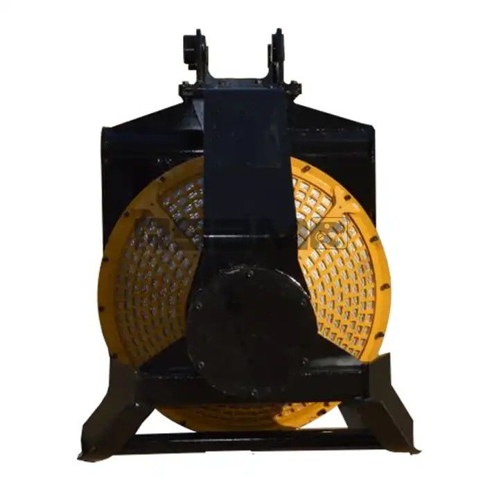 سعة 0.8-3.6m3 دلو فحص دوار للحفر 1-50T