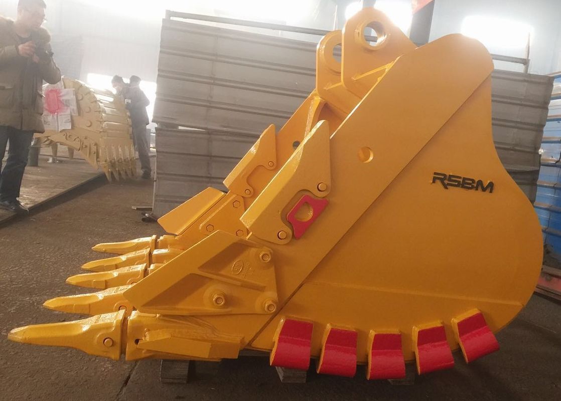 0.3-8m3 الحفرة العظام دلو 1200mm العرض لفرز العمل الثقيل
