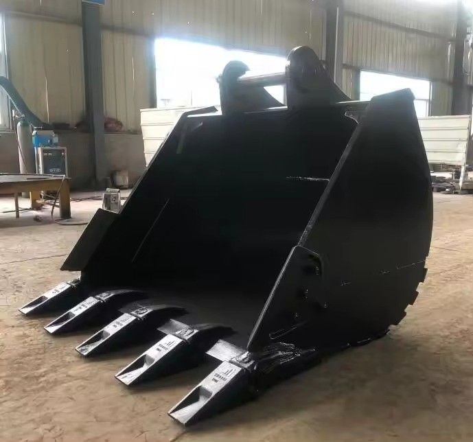 Hardox450 1.2m3 مقاوم للاستعمالات المثلى حفر حفر الدلو للتربة الصلبة GP دلو